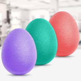Hand Grip Strength Trainer, Stress Relief Ball (Color: Standard Size - Purple Green Pick)